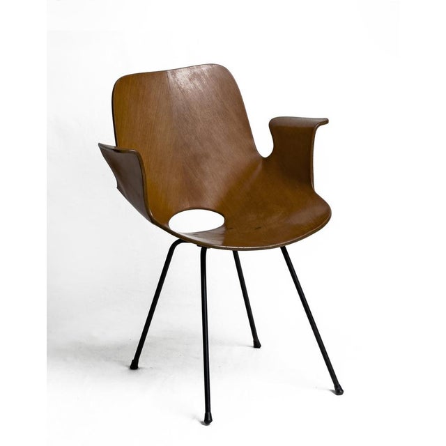 Designed by Vittorio Nobili in 1955 for Tagliabue, the “Medea” chair is a masterpiece of Italian mid-century design. Its...