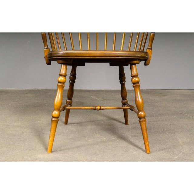 Windsor Armchairs in Oak, Set of 3 For Sale - Image 13 of 18