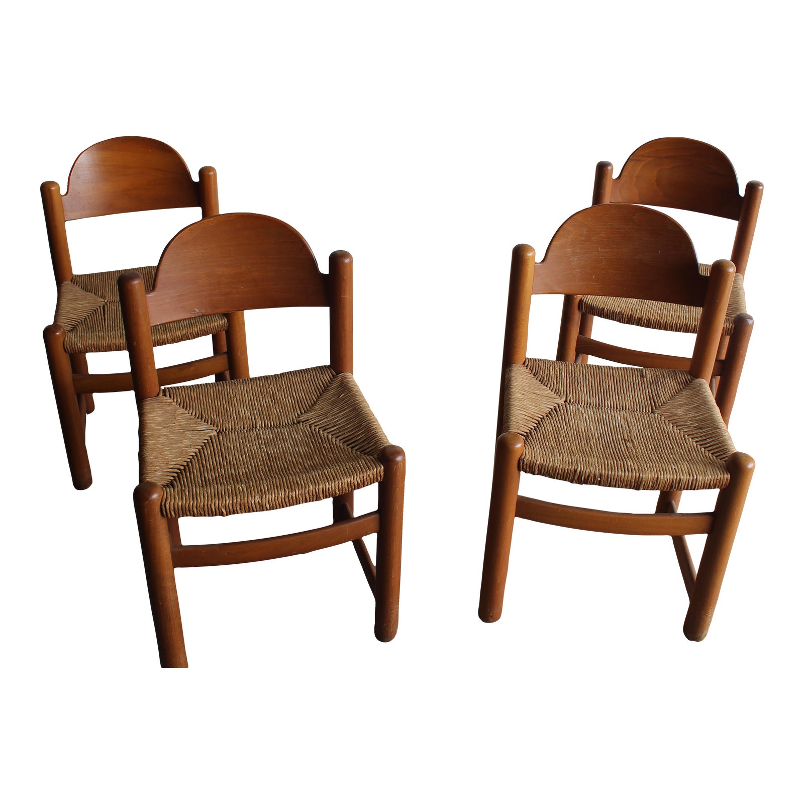 1970s Vintage Hank Lowenstein Padova Chairs Set of 4 Chairish