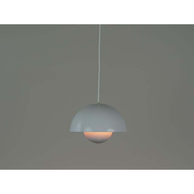 The vp1 lamp, also known as the flowerpot, was designed by danish designer verner panton in 1968. The flowerpot lamp is...