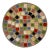 Mid Century Multi-colored Tile Trinket Dish For Sale
