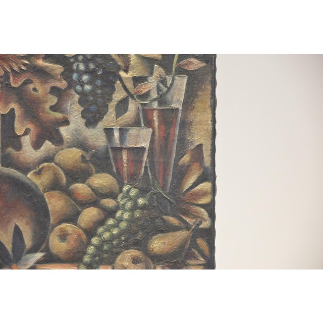 Modern Still Life, Monogrammed J.K., September 1942 For Sale - Image 3 of 9