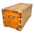Small 19th Century Camphor Wood Campaign Trunk, 1860s For Sale - Image 4 of 13