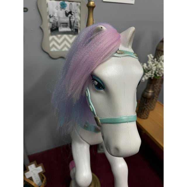 2020s My Little Pony-Inspired Carousel Horse For Sale - Image 5 of 13