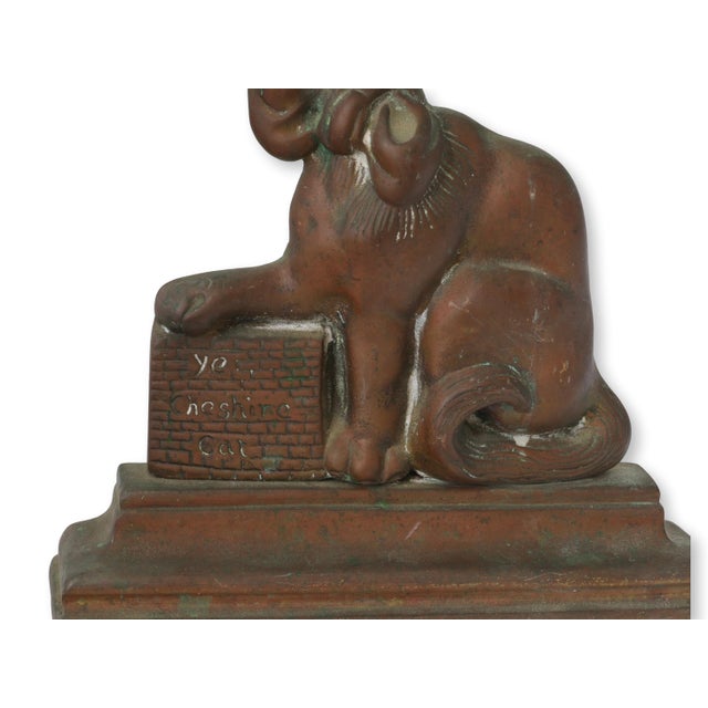 Vintage Cheshire Cat Doorstop, England, 1920s For Sale In Los Angeles - Image 6 of 6