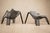 Mid-Century Modern Pair of Organic-Shaped Iron Armchairs With Bouclé Upholstery, Brazil, 1950s For Sale - Image 3 of 18