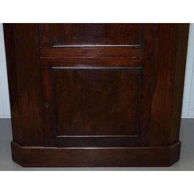Solid Hardwood Corner Cupboard, 1760s For Sale - Image 9 of 18
