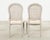 Set of Six Swedish Gustavian Style Painted Cane Dining Chairs For Sale - Image 18 of 18