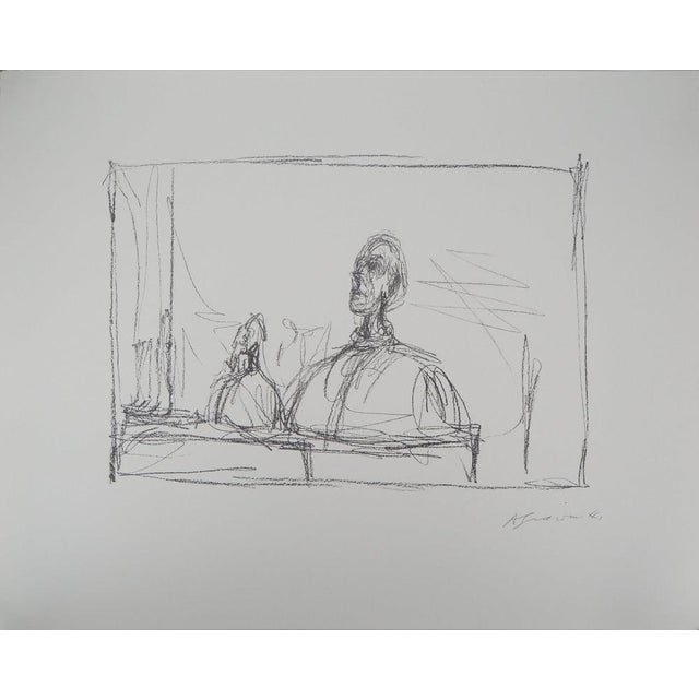 Alberto Giacometti, Buste à l’atelier, Lithograph For Sale - Image 9 of 9