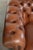 Animal Skin English Two-Seater Sofa in Cowhide Leather For Sale - Image 7 of 13