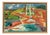 Berthommé Saint-André, The Divers, 1930s, Oil Painting on Board, Framed For Sale