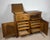 Elegant French Provincial oak cabinet from the early 20th century, combining refined Louis XV-inspired lines with highly...