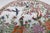Mid-Century Modern Famille Rose Macau Hand Painted Porcelain Plate Raised Exotic Bird Pattern 5058b For Sale - Image 3 of 14