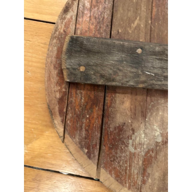 Antique Bavarian Shooting Target Wood Schützenscheibe Folk Art Stag Deer 1725 For Sale - Image 10 of 10