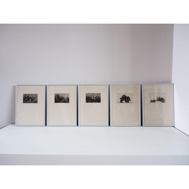 Jan Prins, Various Compositions, 1992, Etchings, Set of 5 For Sale - Image 7 of 7