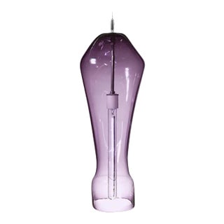 Prayer Pendant Light from the Constantine Collection in Blue Lilac For Sale