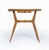 Mid-Century Italian Console Table in Chestnut and Zebrano, 1950, in Very Good conditions. Designed 1950 to 1959