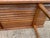 Mid 20th Century Mid 20th Century Mid Century Modern Solid Wood Platform Stat Teak Bench For Sale - Image 5 of 5