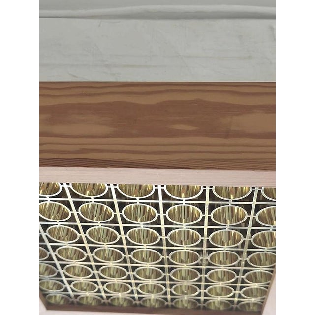 Vintage Swedish Pine Ceiling Light, 1970s For Sale - Image 8 of 15