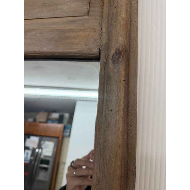 Restoration Hardware Trumeau Mirror For Sale - Image 10 of 12