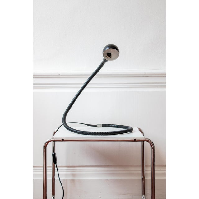 Large Black Hebi Lamp by Isao Hosoe for Valenti, 1970s For Sale - Image 13 of 16