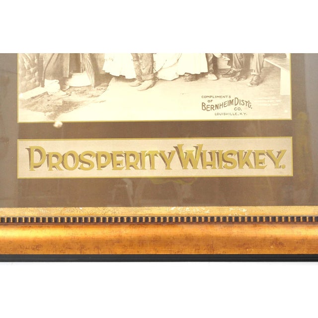 Framed 1897 Print Advertisement for Prosperity Whiskey For Sale - Image 6 of 11