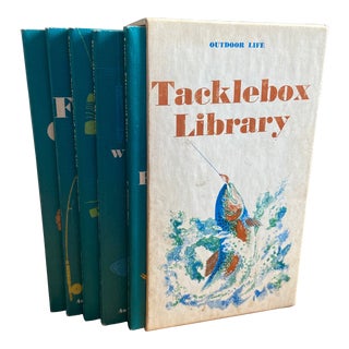Tacklebox Library : Vintage Outdoor Life Set of 5 Books For Sale