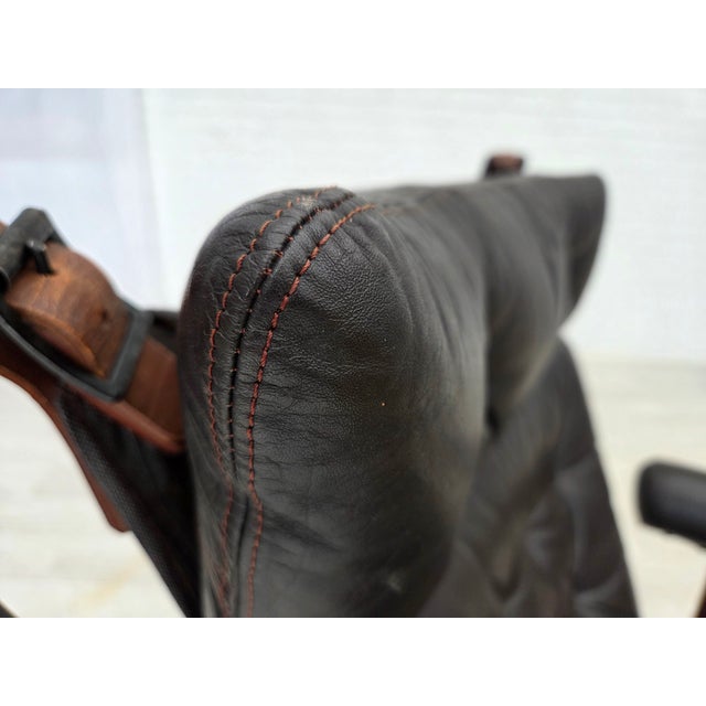 Vintage Norwegian Lounge Chair by Sigurd Ressel for Vatne Møbler, 1970s For Sale - Image 9 of 18