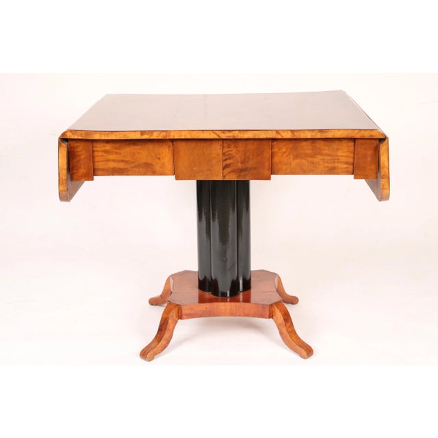 Biedermeier Birch Sofa Table For Sale - Image 4 of 13