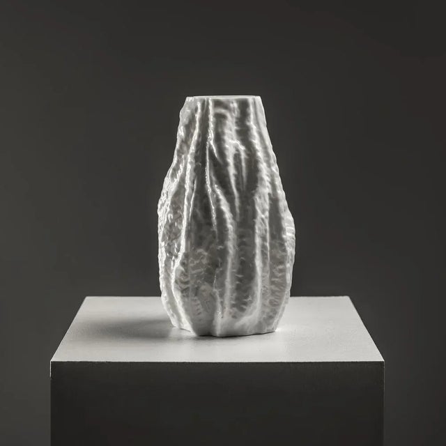 German Glass Vase from Ingrid Glashütte, 1970s, in Good conditions. Designed 1970 to 1979 This piece is attributed to the...