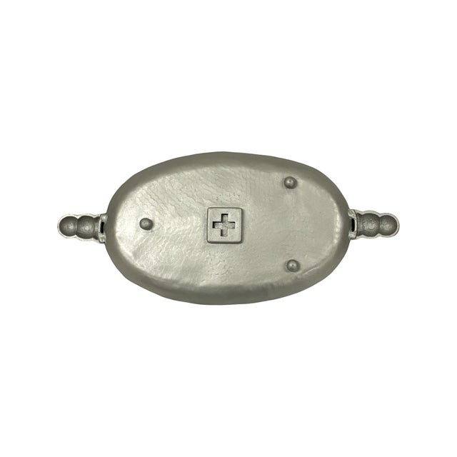 Calder Silver Tray Wall Decor For Sale - Image 9 of 11