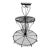 Vintage French Style Wire Tiered Display Rack For Sale