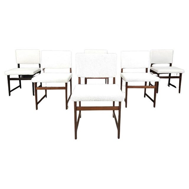 Mid-Century Scandinavian Teak Dining Chairs, 1960s, Set of 6 For Sale - Image 12 of 12