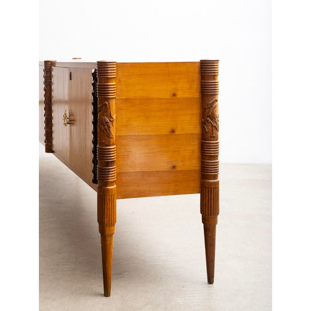 Mid 20th Century Mid-Century Italian Credenza by Pier Luigi Colli For Sale - Image 5 of 18