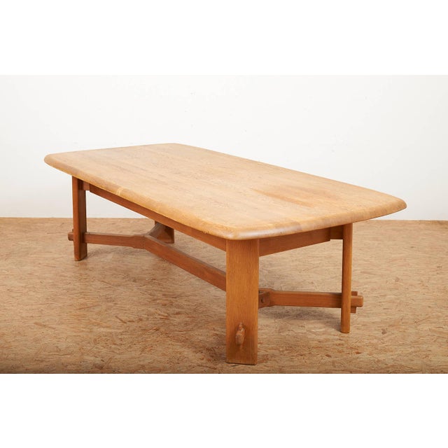 Vintage Table in Oak, 1987 For Sale - Image 15 of 15