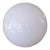 Vintage Mid-Century Modern Extra Large Modernist 18" Diameter Acrylic Globe for Lighting For Sale