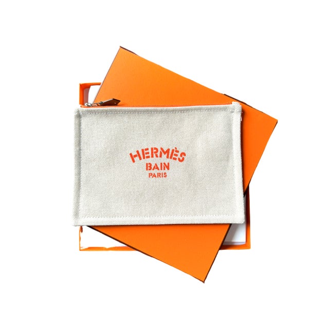 Hermes Toile Bain Yachting Case Chairish