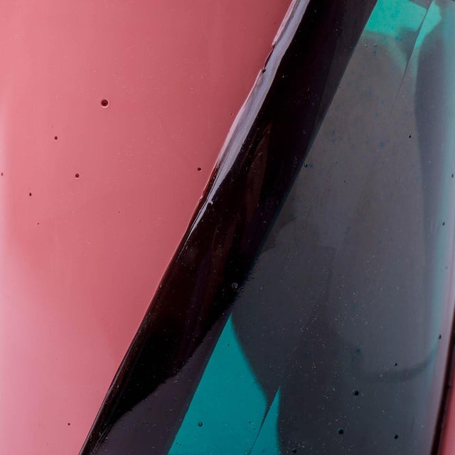 Not Yet Made - Made To Order Twirl Vase in Clear Aqua by Enzo Mari for Corsi Design Factory For Sale - Image 5 of 8