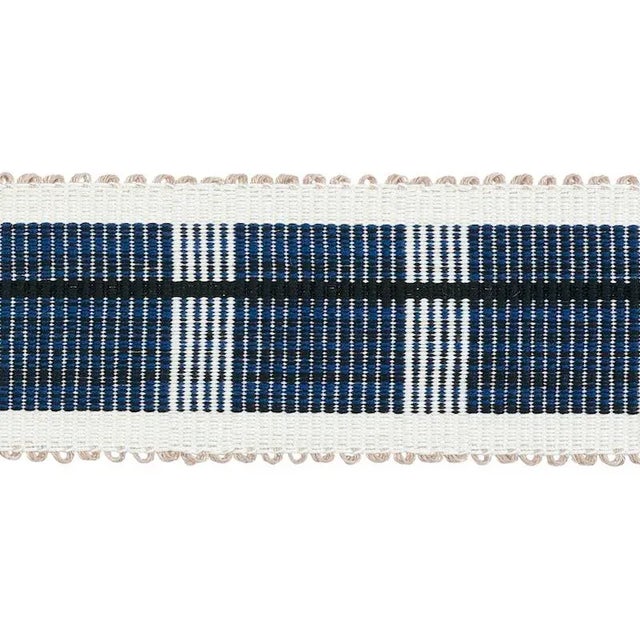 Simple yet sophisticated, Calcada Tape is a versatile, rhythmic, chunky woven geometric stripe that adds style and texture...