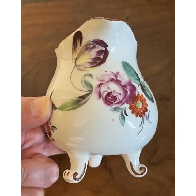 Antique 18th Century German Frankenthal Porcelain Cream Jug by Carl Theodor, Circa 1771 For Sale - Image 13 of 13