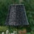 Traditional 12" Empire Lampshade in Black Seagrass For Sale - Image 3 of 4