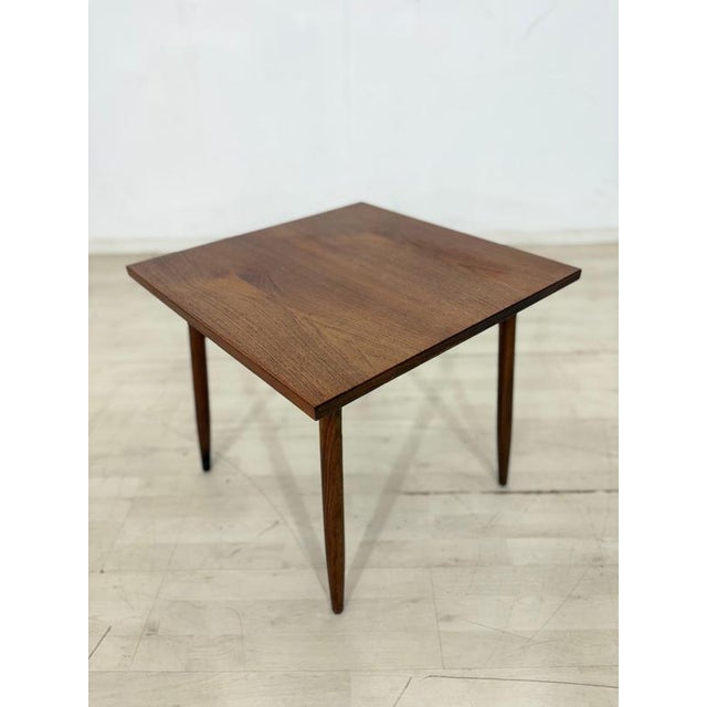 Mid-Century Scandinavian Teak Side Table, 1960s For Sale - Image 4 of 5
