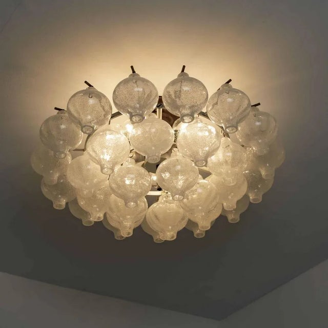 Tulipan Light Fixture attributed to J. T. Kalmar for Kalmar, 1970s For Sale - Image 6 of 16