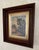 Antique watercolor created in England in the mid nineteenth century. Signed in lower left with two first initials...