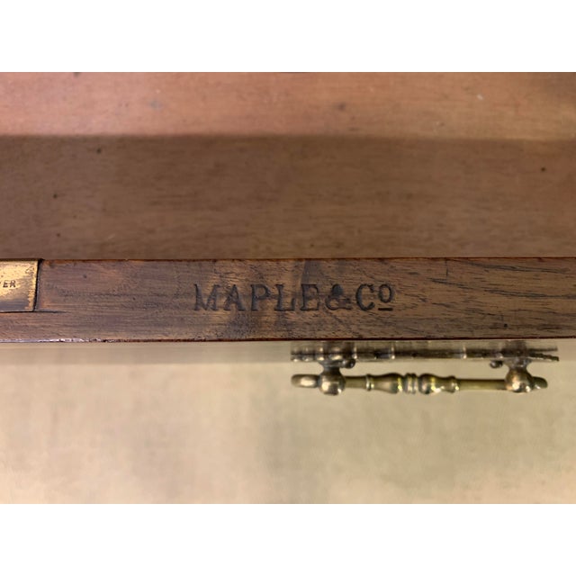 Inlaid Mahogany Pillar Chest by Maole & Co., 1900 For Sale - Image 10 of 15