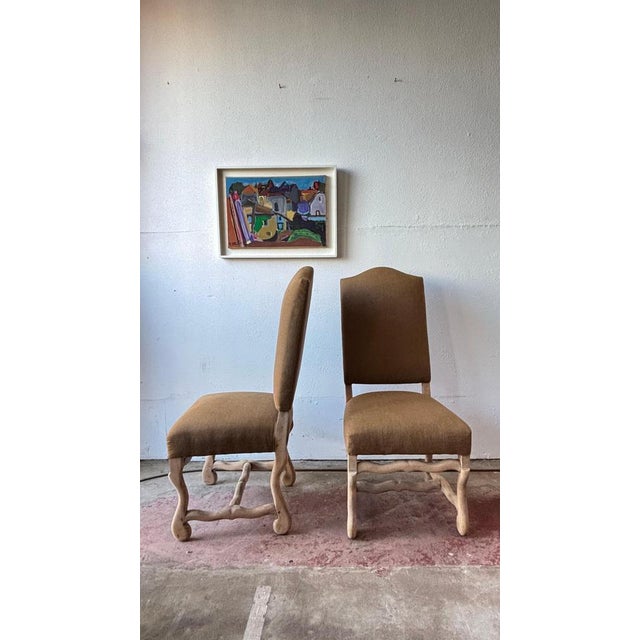 Os De Mouton Side Chairs, French, 1950s, Set of 2 For Sale - Image 4 of 9