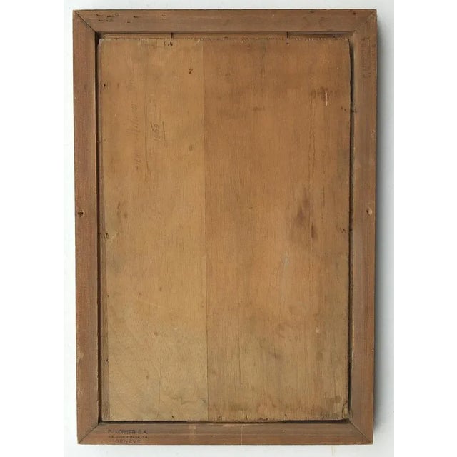 Eugène Louis Martin, Balade avenue William Favre, 1950, Oil on Wood, Framed For Sale - Image 8 of 10