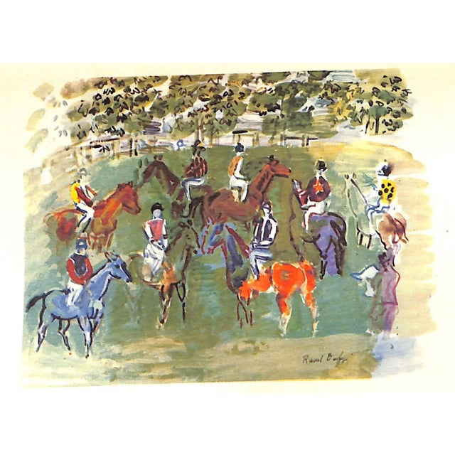1950s "Dufy at the Races" 1957 Roger-Marx, Claude For Sale - Image 5 of 10