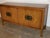 1960s Vintage Mid-Century Maple Buffet Credenza With Ornate Brass Key Knobs For Sale In Los Angeles - Image 6 of 13
