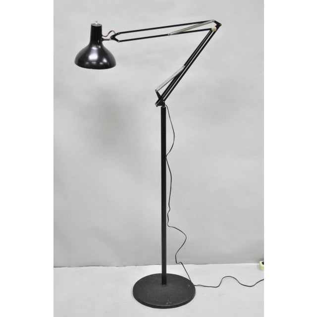 Vintage Luxo Pixar Style Mid Century Modern Articulating Drafting Floor Lamp (B) For Sale - Image 16 of 16